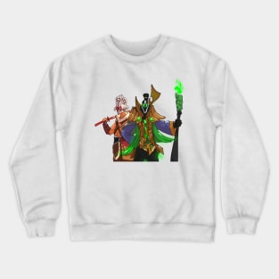 Juggernaut and Rubick dota 2 Crewneck Sweatshirt